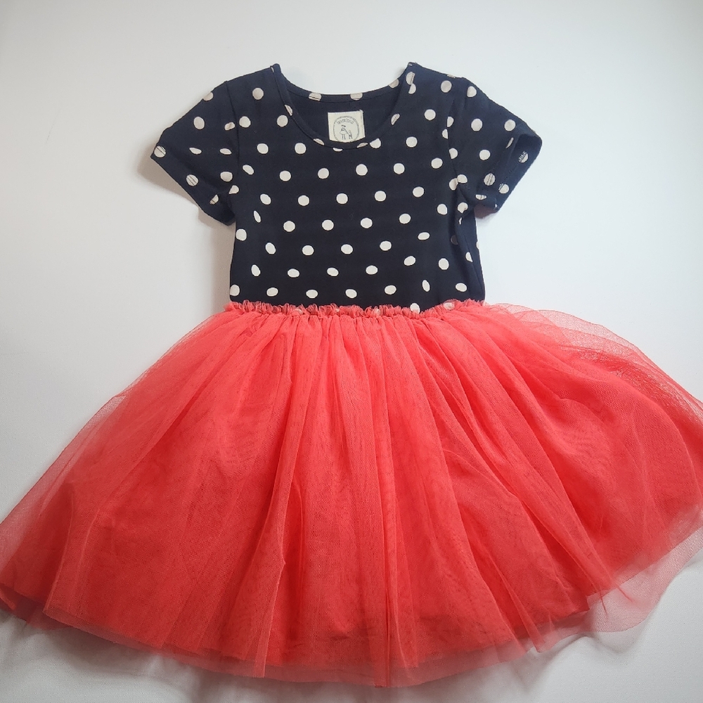 Taylor Joelle Polka Dot Dress